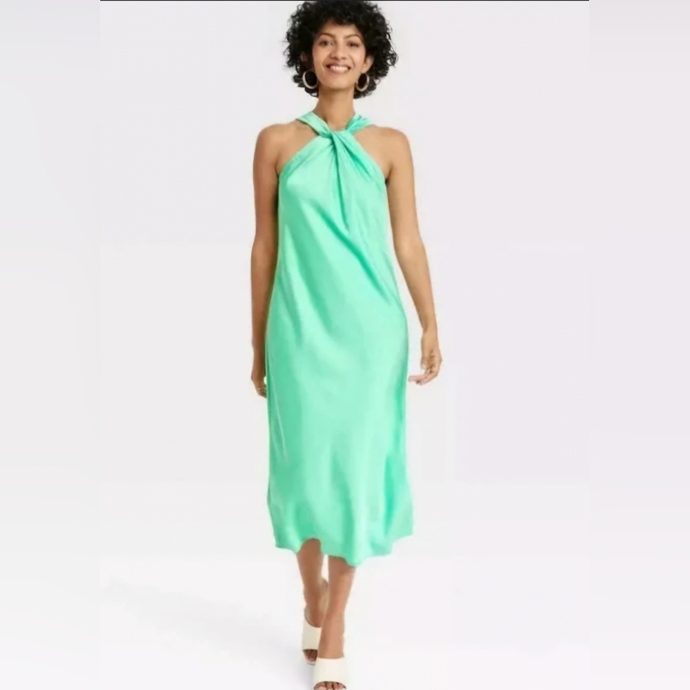 NWT A New Day Halter Slip Dress